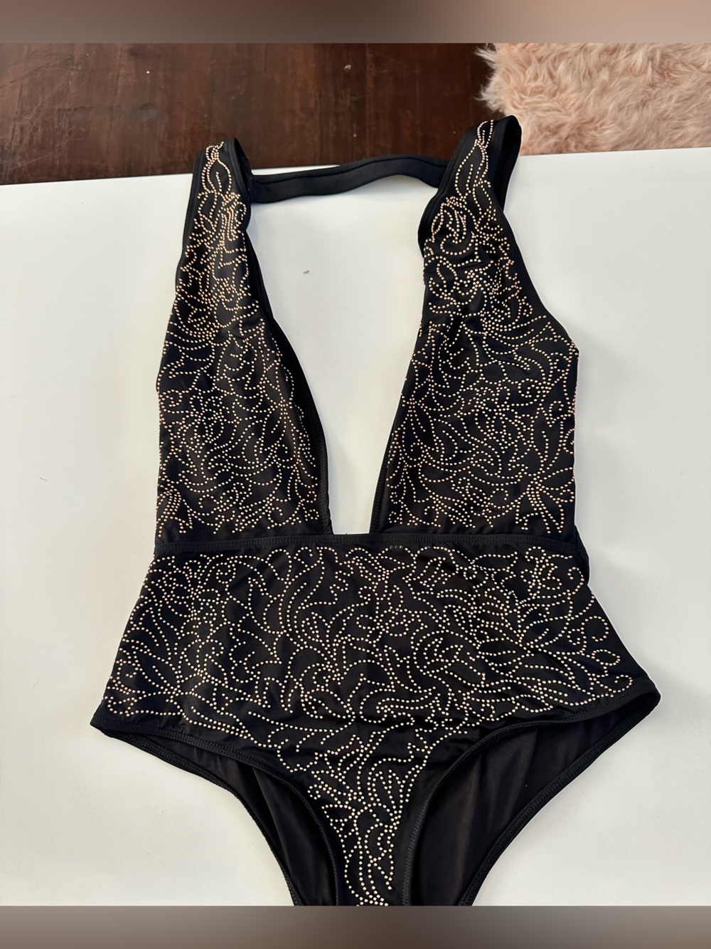 Beach Riot // Gold Dust One Piece Swimsuit Medium M - Picture 6 of 10